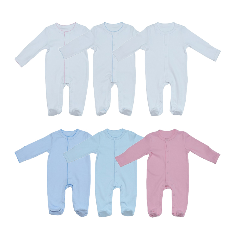 Picot Trim New Born Choming Home Outfits Babies Oneysimper सेट